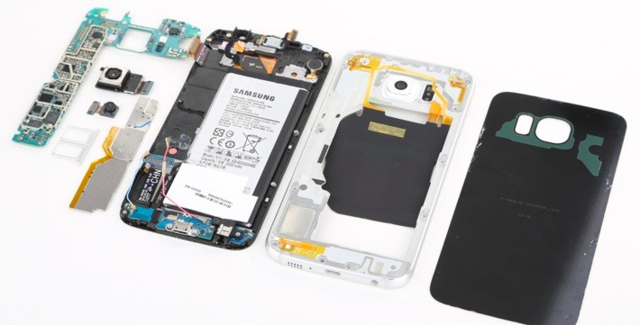Galaxy S6拆解出炉 内部精细自行修复有难度