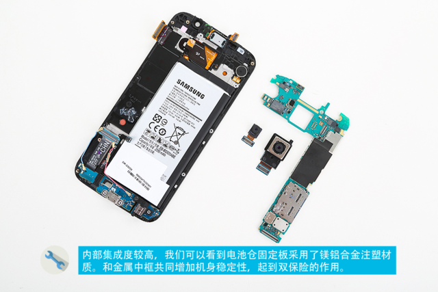Galaxy S6拆解出炉 内部精细自行修复有难度