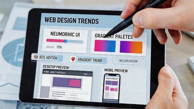 优天建站解析2026最新网页设计行业趋势